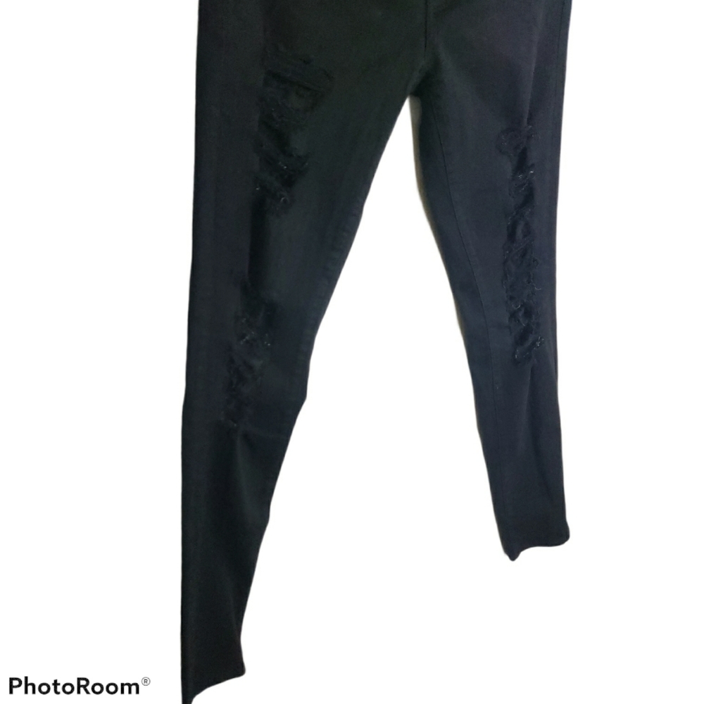 Frame Le Color Rip Skinny Jeans - Picture 3 of 6